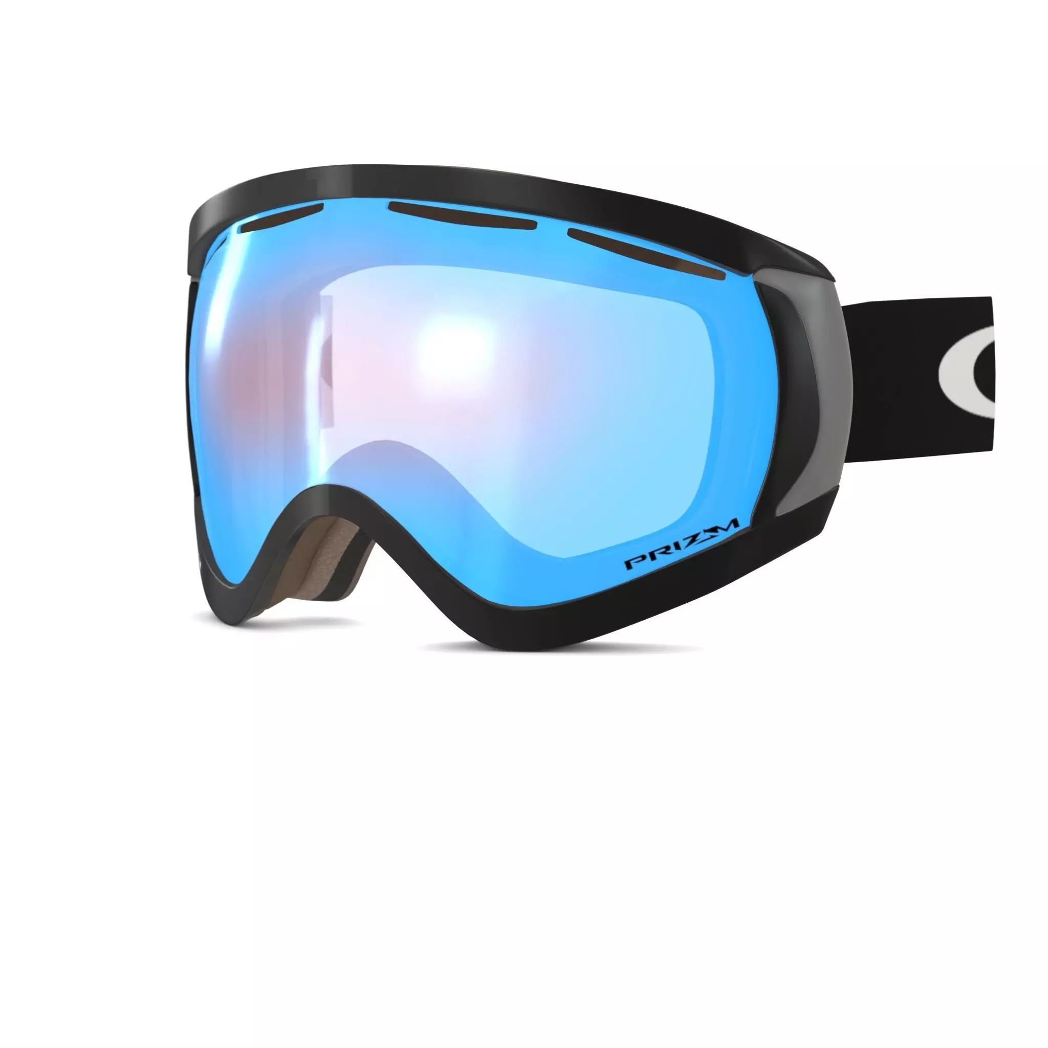 Oakley Canopy Prizm Snow Sapphire Iridium OO7047 Sport glasses Low-poly 3D model_0