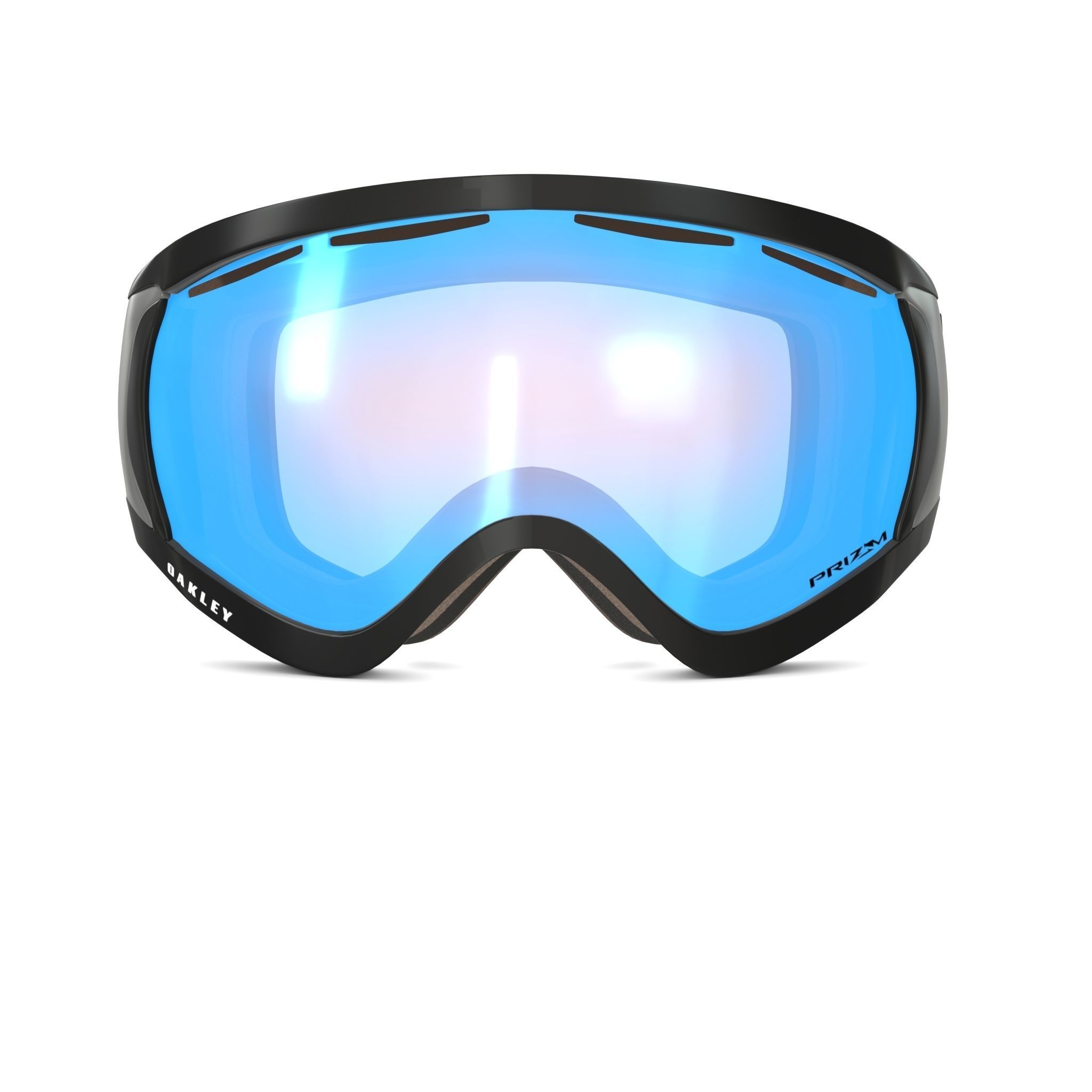 Oakley Canopy Prizm Snow Sapphire Iridium OO7047 Sport glasses Low-poly 3D model_2