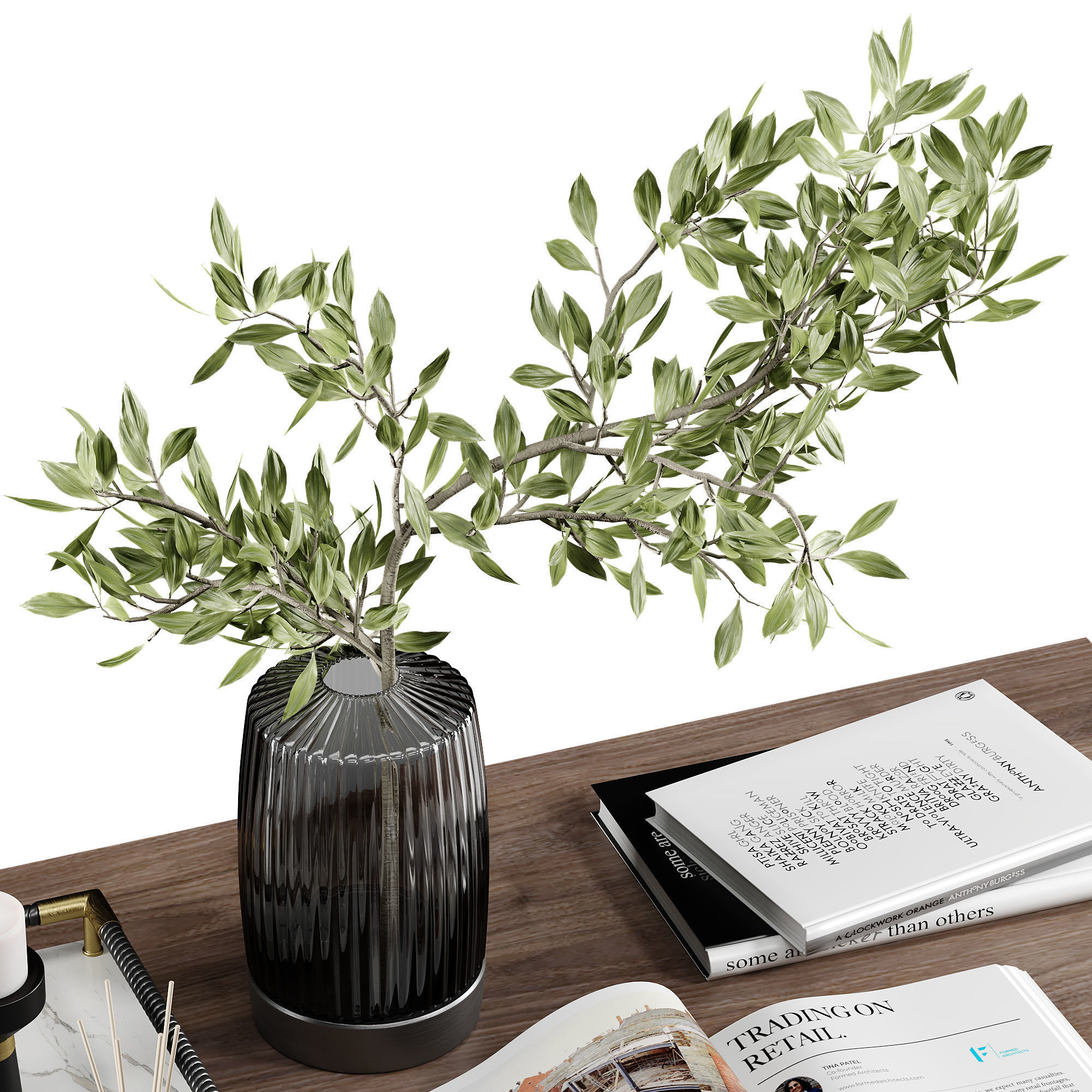 Decorative set09 3D model_1