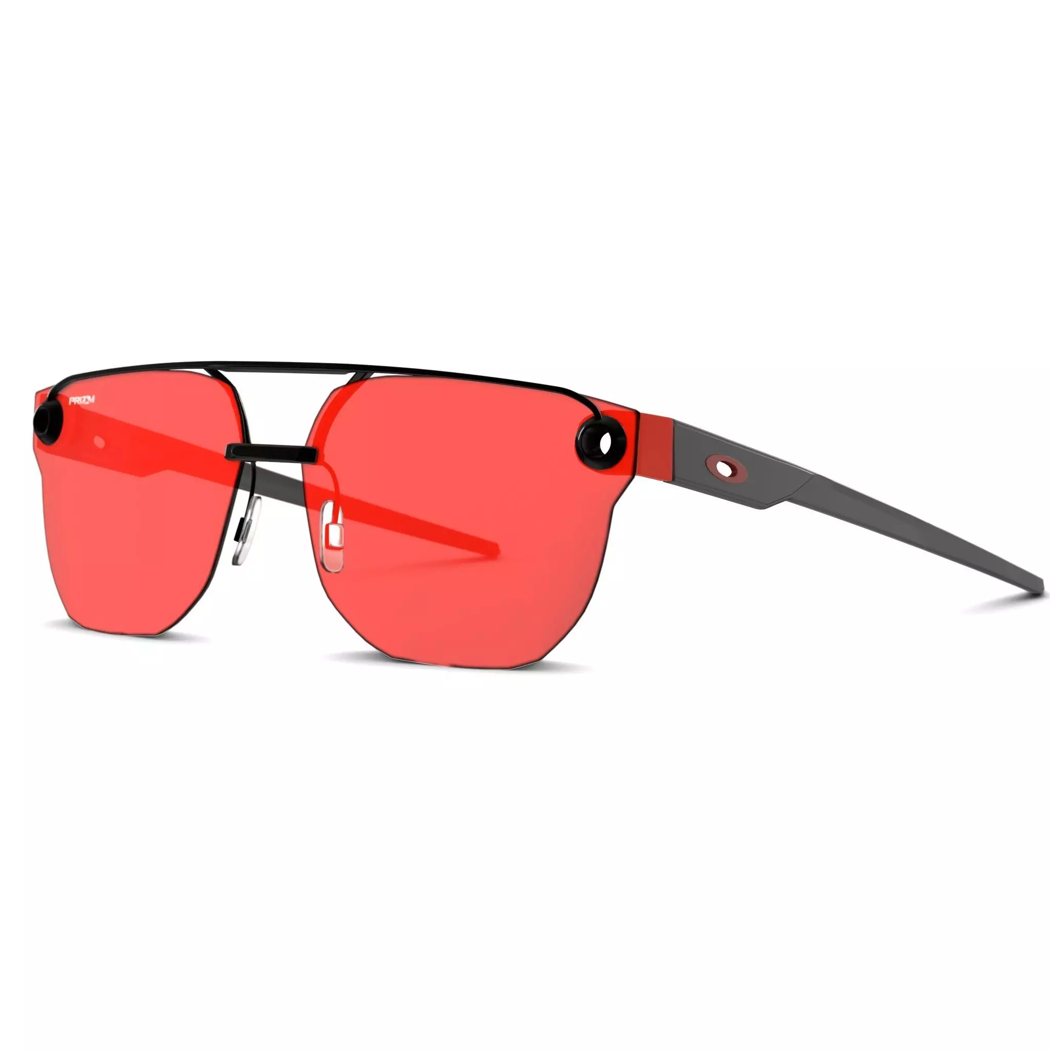 Oakley Chrystl - Prizm Ruby OO4136 Sport glasses Low-poly 3D model_0