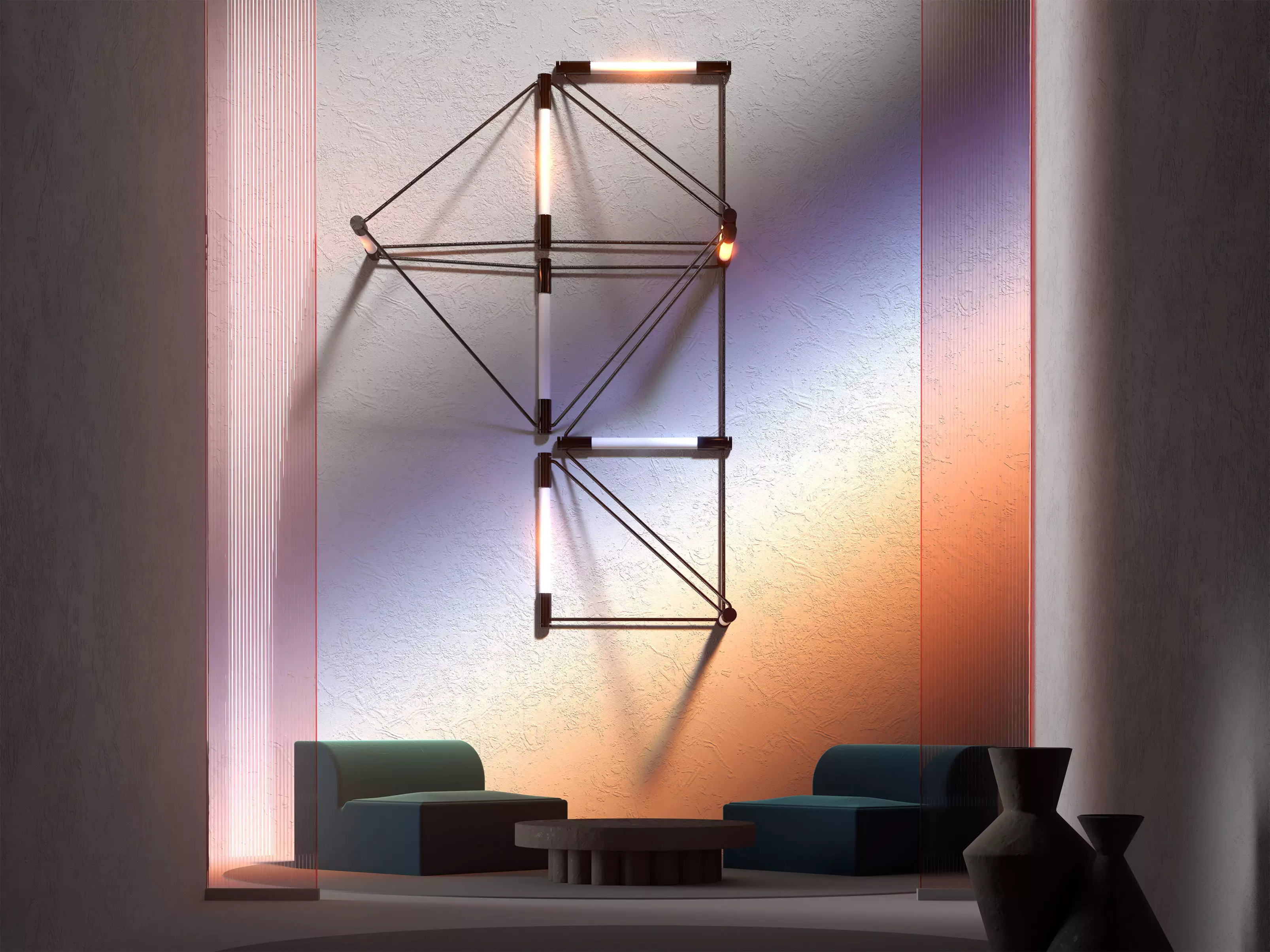 Diverge - Lepik - Living Room - Interior Free 3D model