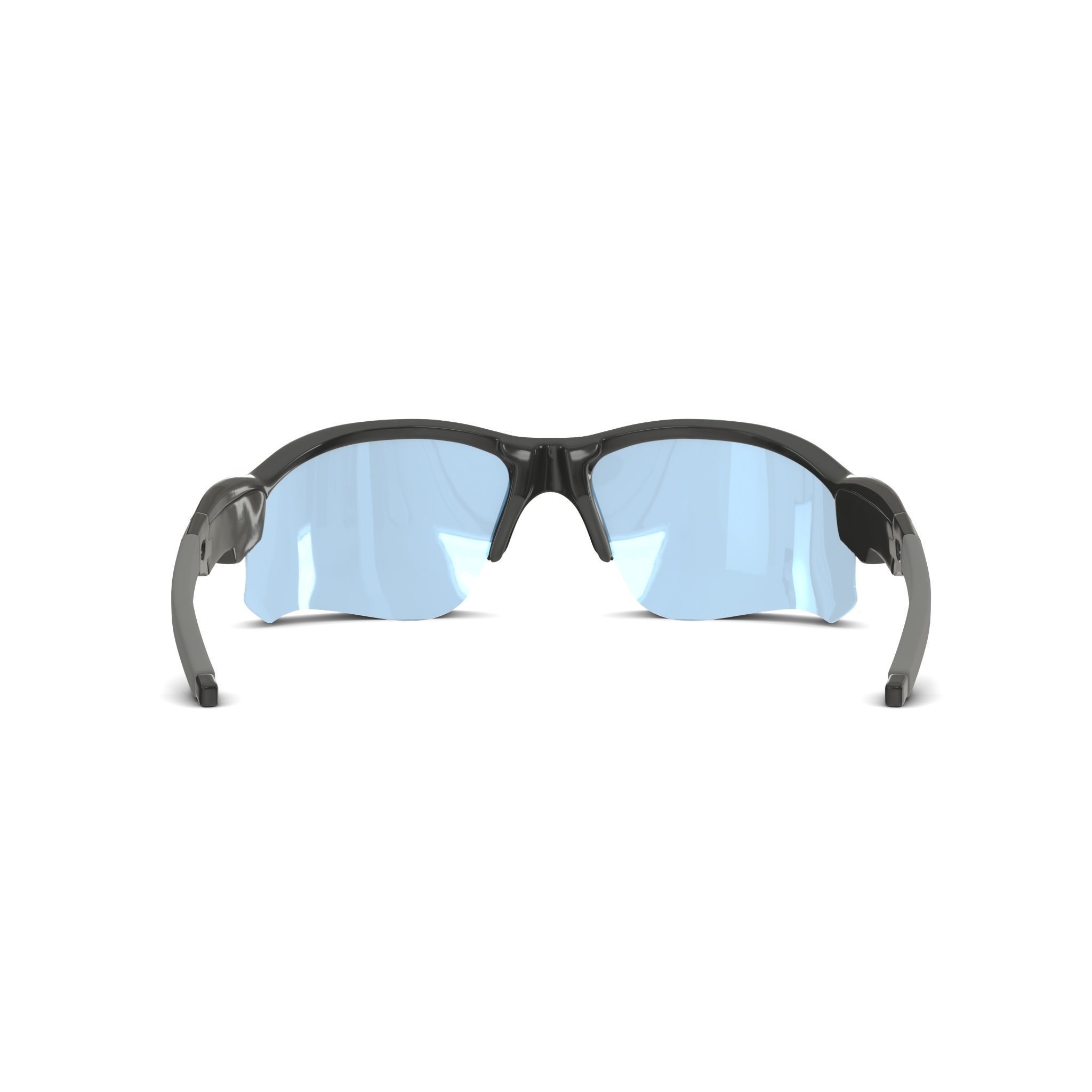 Oakley Flak Draft - Prizm Deep Water Polarized Sport glasses Low-poly 3D model_1