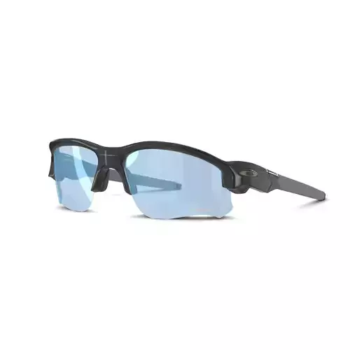 Oakley Flak Draft - Prizm Deep Water Polarized Sport glasses Low-poly 3D model