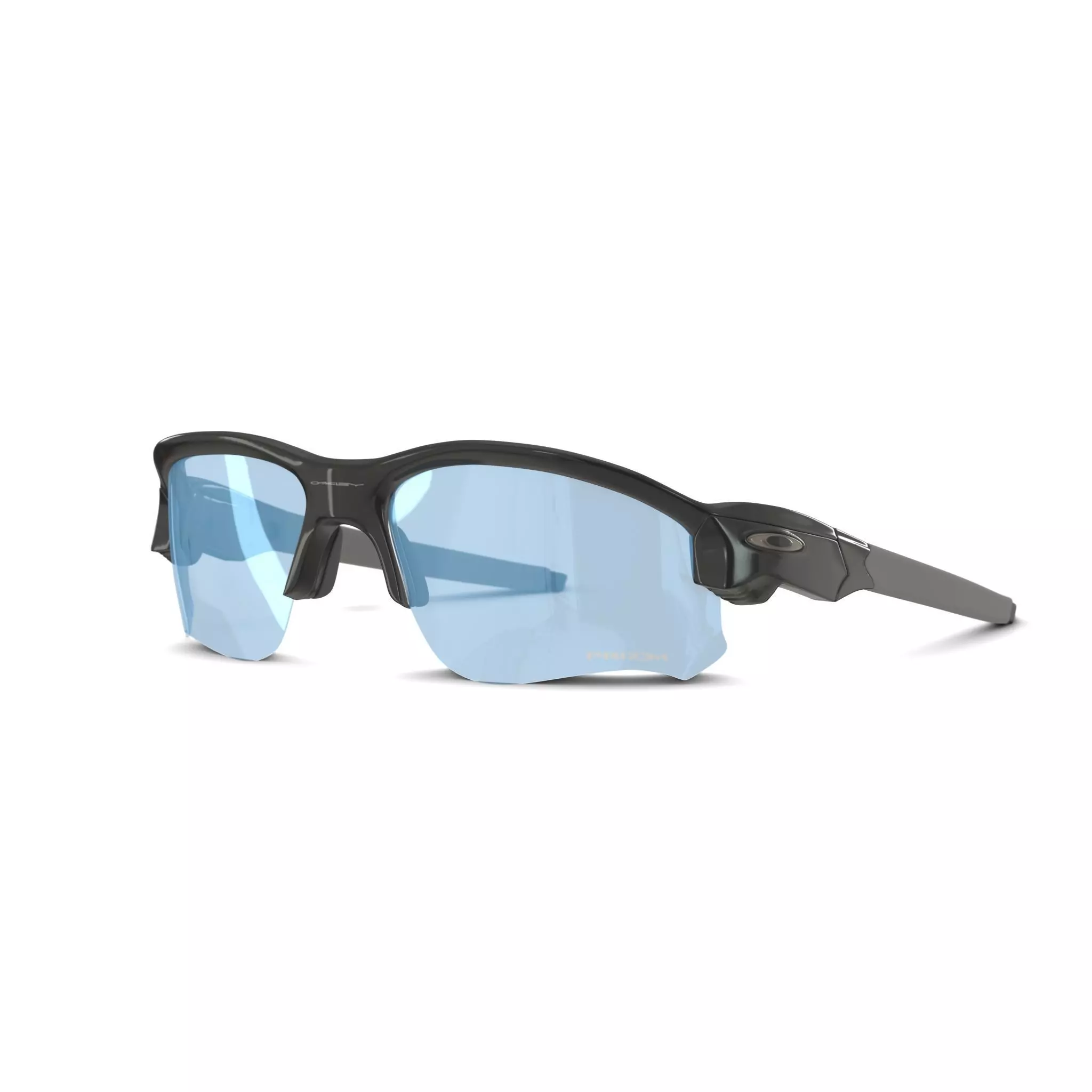 Oakley Flak Draft - Prizm Deep Water Polarized Sport glasses Low-poly 3D model_0