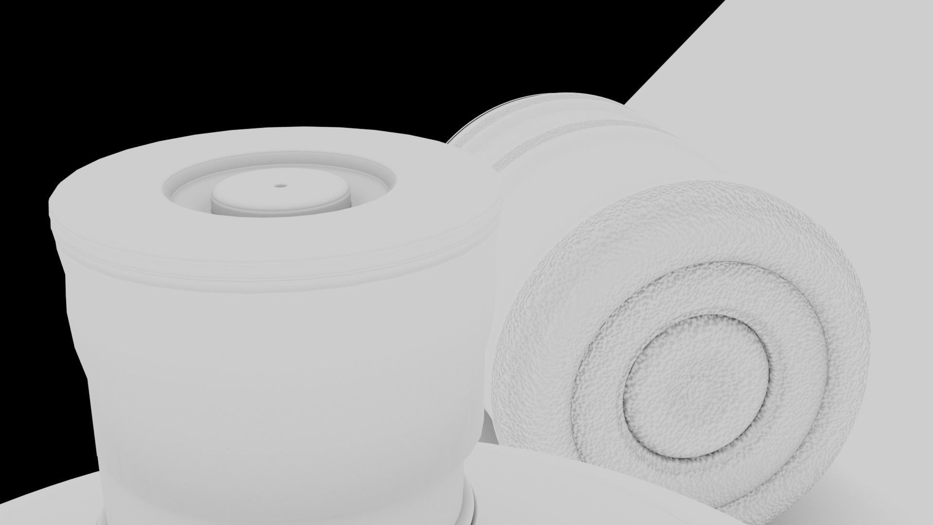 water bottle for your scenes or games 3D model_5