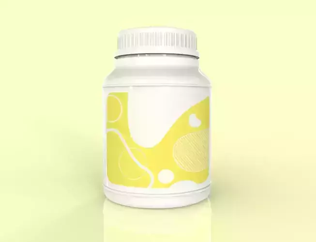 Big Plastic Jar Container Package 