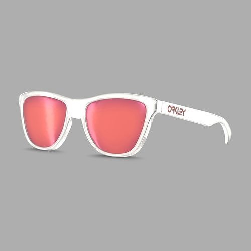 OAKLEY Frogskins ホワイト/レッド Frogskins™ Team USA + Red Iridium Lenses, White Team Usa