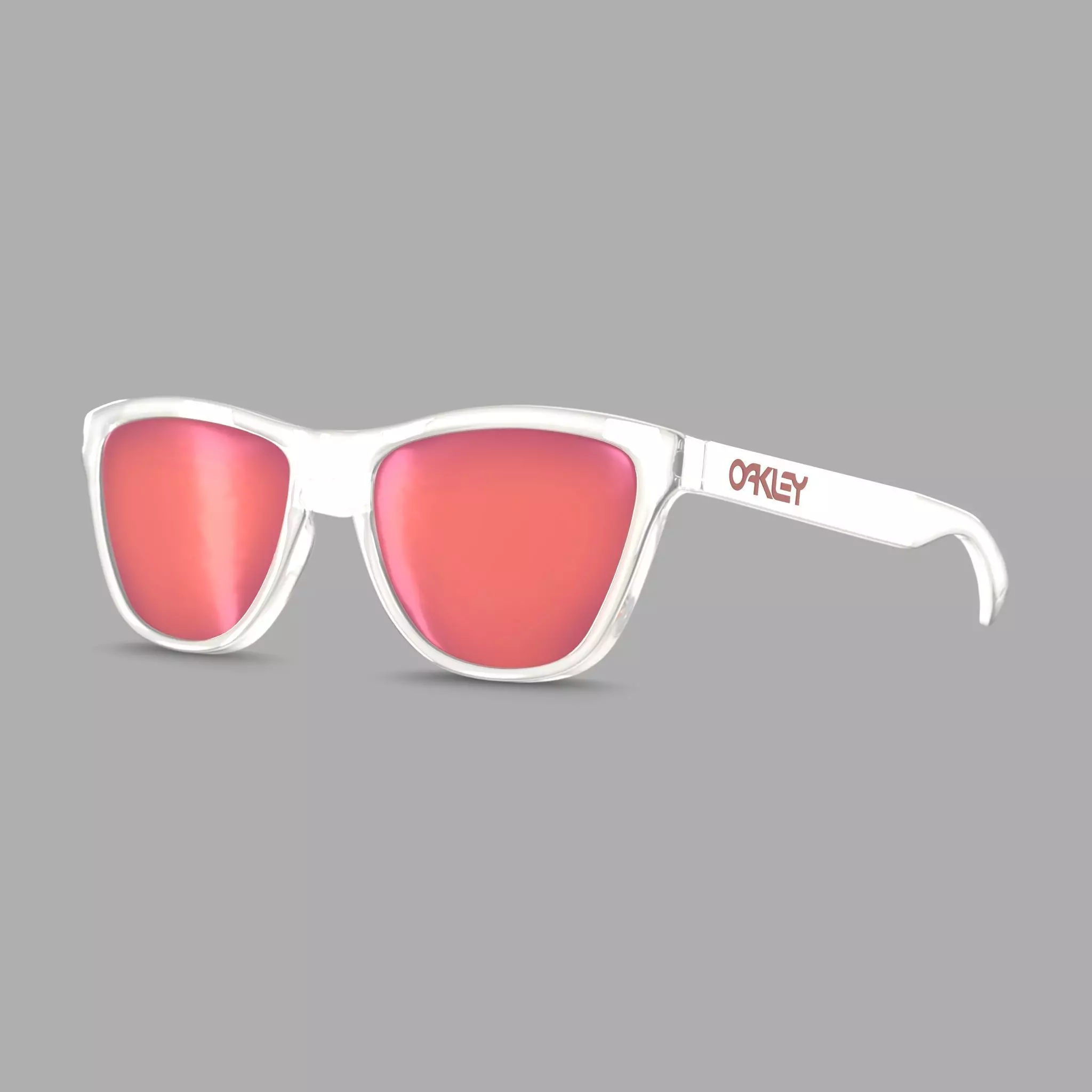 Oakley Frogskins - Torch Iridium OO9013 Sport glasses Low-poly 3D model_0