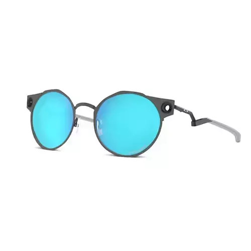 Oakley Deadbolt - Prizm Sapphire OO6046 Sport glasses  Low-poly 3D model