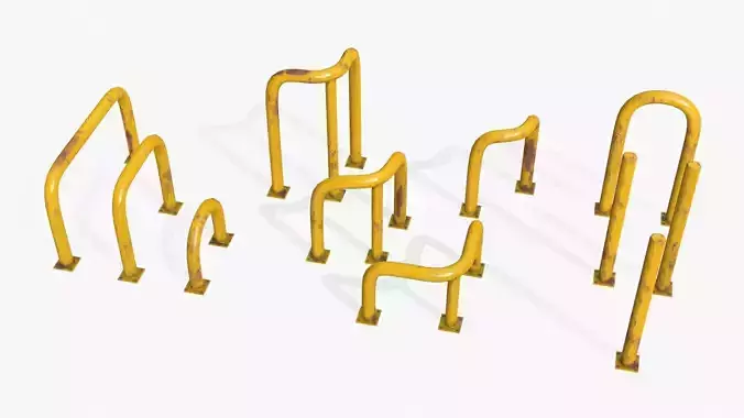 Yellow Fence Prtector Pack