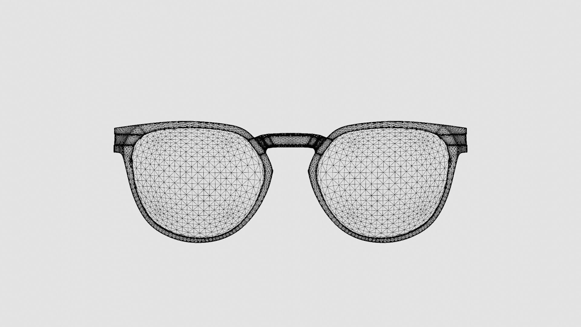 Oakley Diecutter Violet Iridium Polarized OO4137 Sport glasses  Low-poly 3D model_5