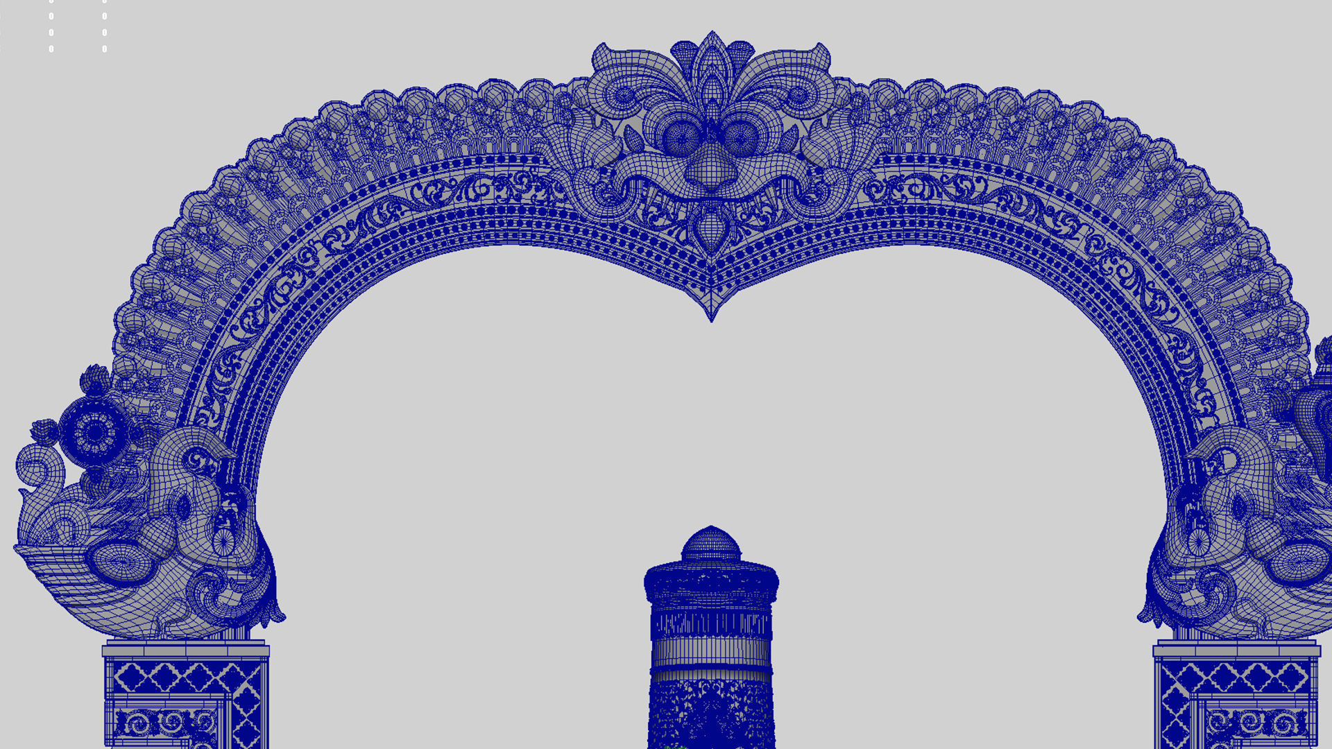 Tirupati venkateswara balaji 3D model_26