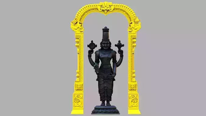 Tirupati venkateswara balaji 3D model
