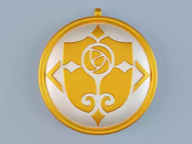 Genshin Impact Noelle Emblem pendant 3D print model