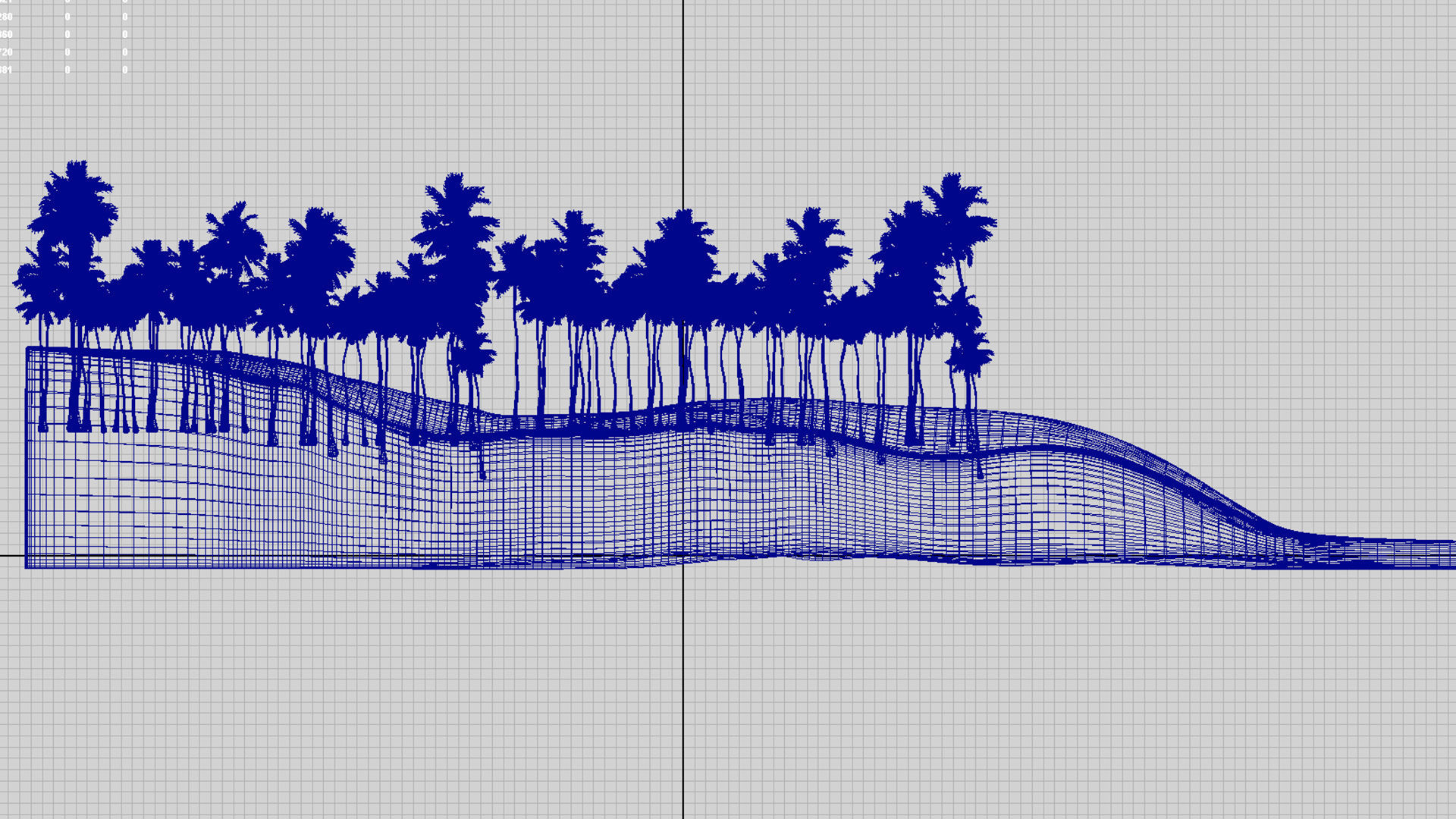terrain sea 3D model_1