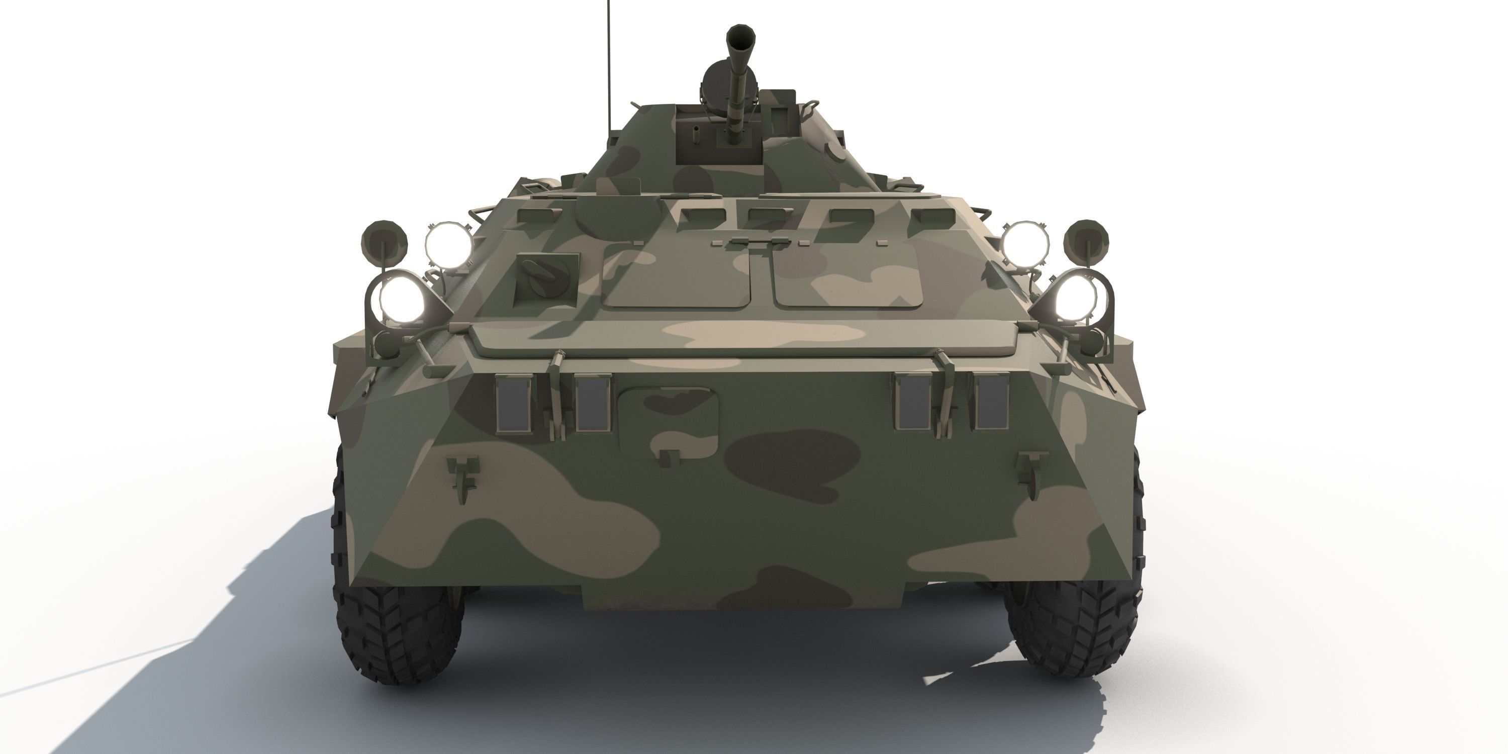 BTR 80 3D model_4