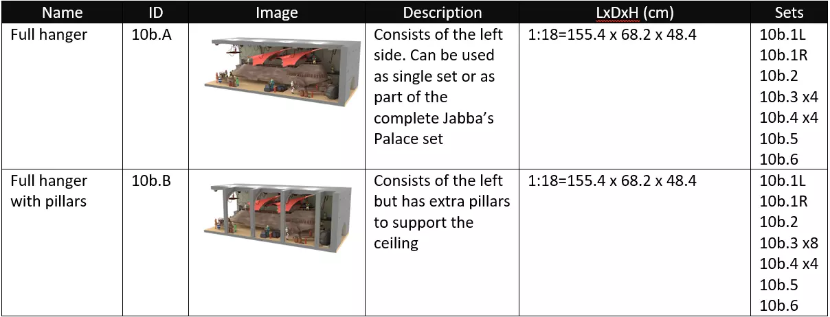 Sailbarge Hangar 1-18 scale Hasbro Kenner 3D print model_61