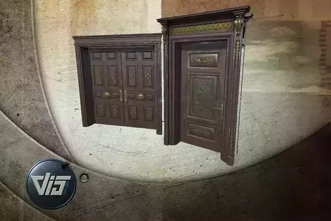 PBR Vintage Doors Collection