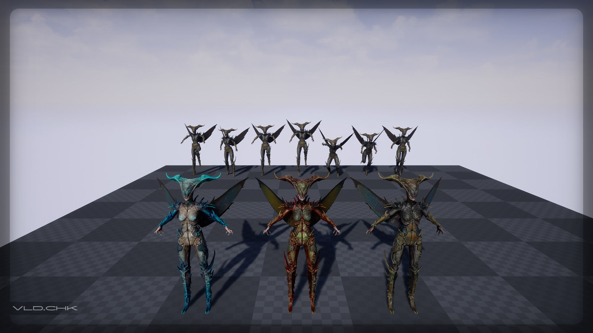 Rosie - Demon Beetle Low-poly 3D model_14