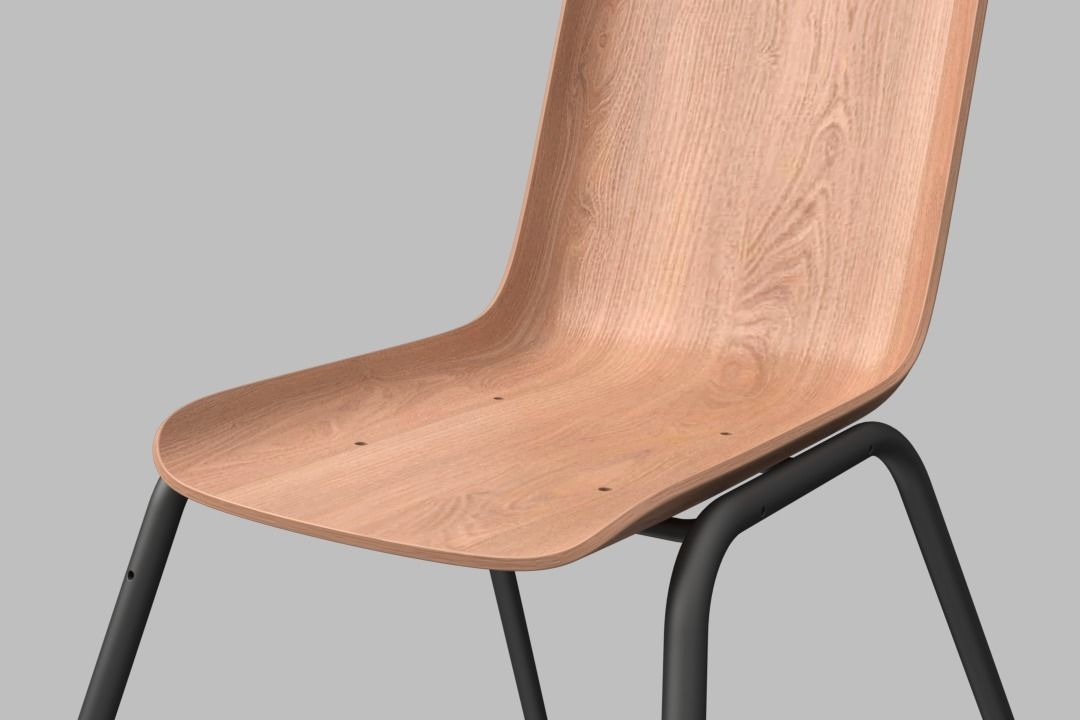 Modern Dining Chair 3D model_6