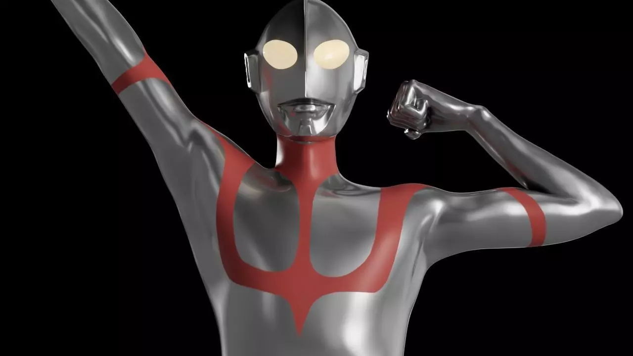 Shin Ultraman render project 3D model_0
