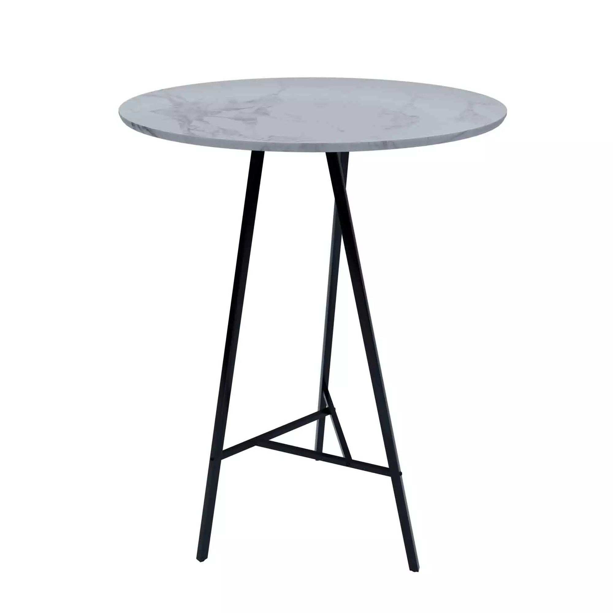 Rouen Bar Table White by Zuo 3D model