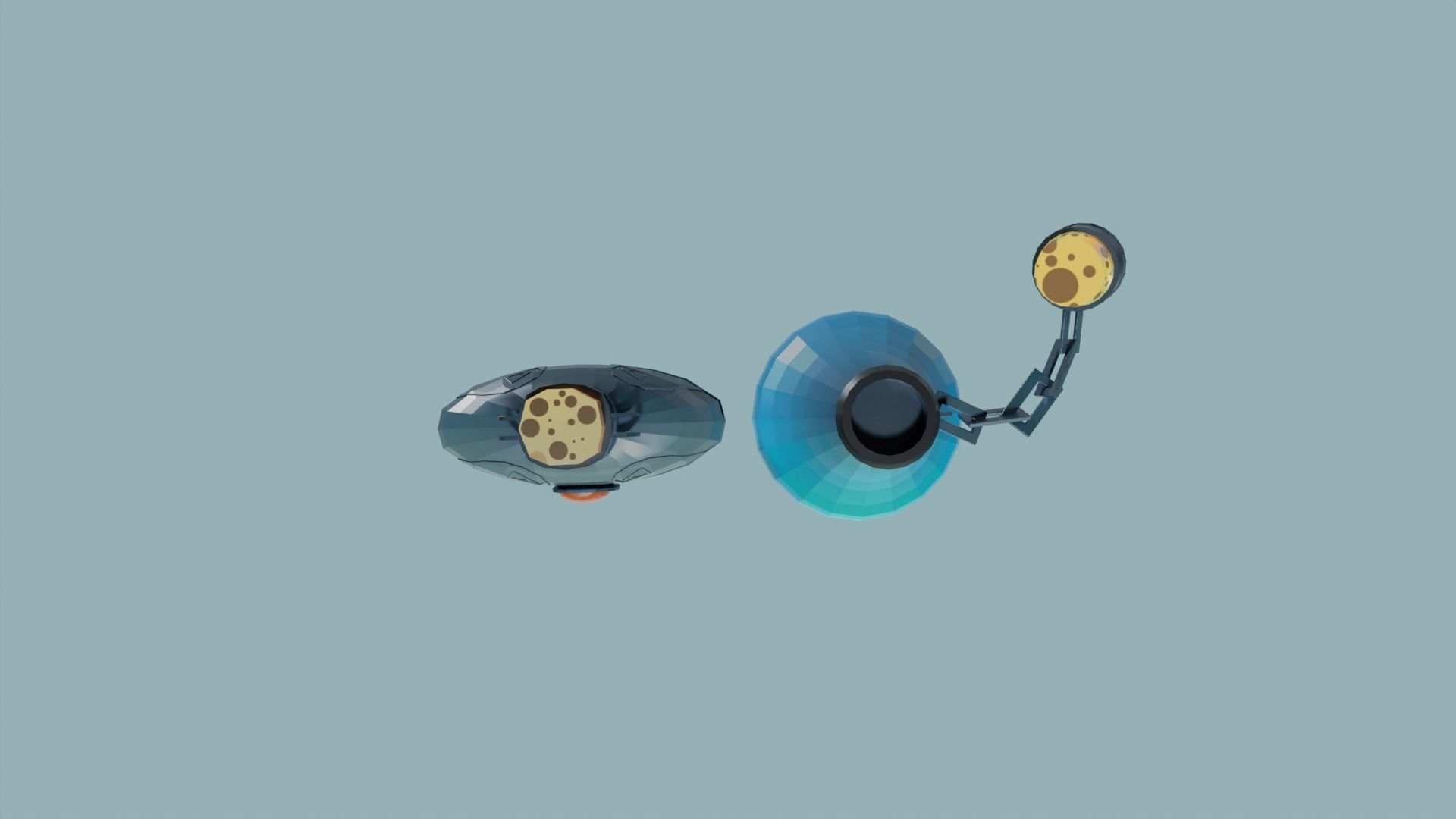 3D LowPoly Potions Free low-poly 3D model_5