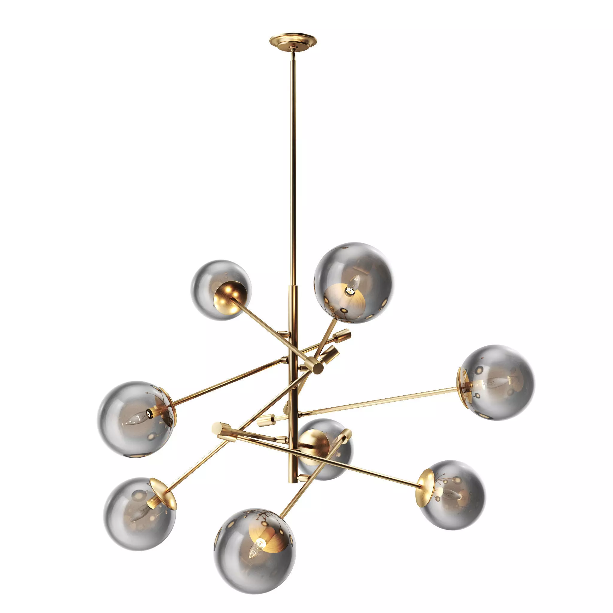 Burke Decor Home Chandelier 3D model_0