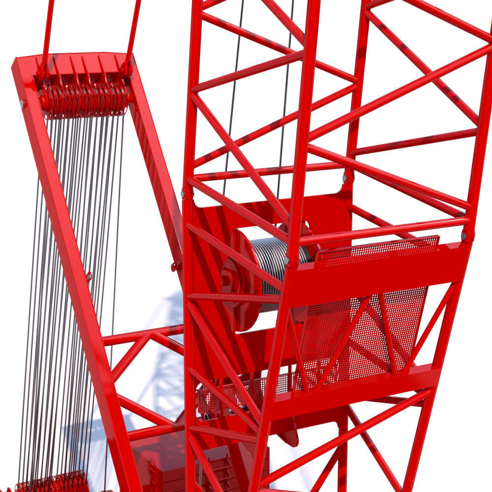 Crawler Crane Manitowoc 16000 3D model_12