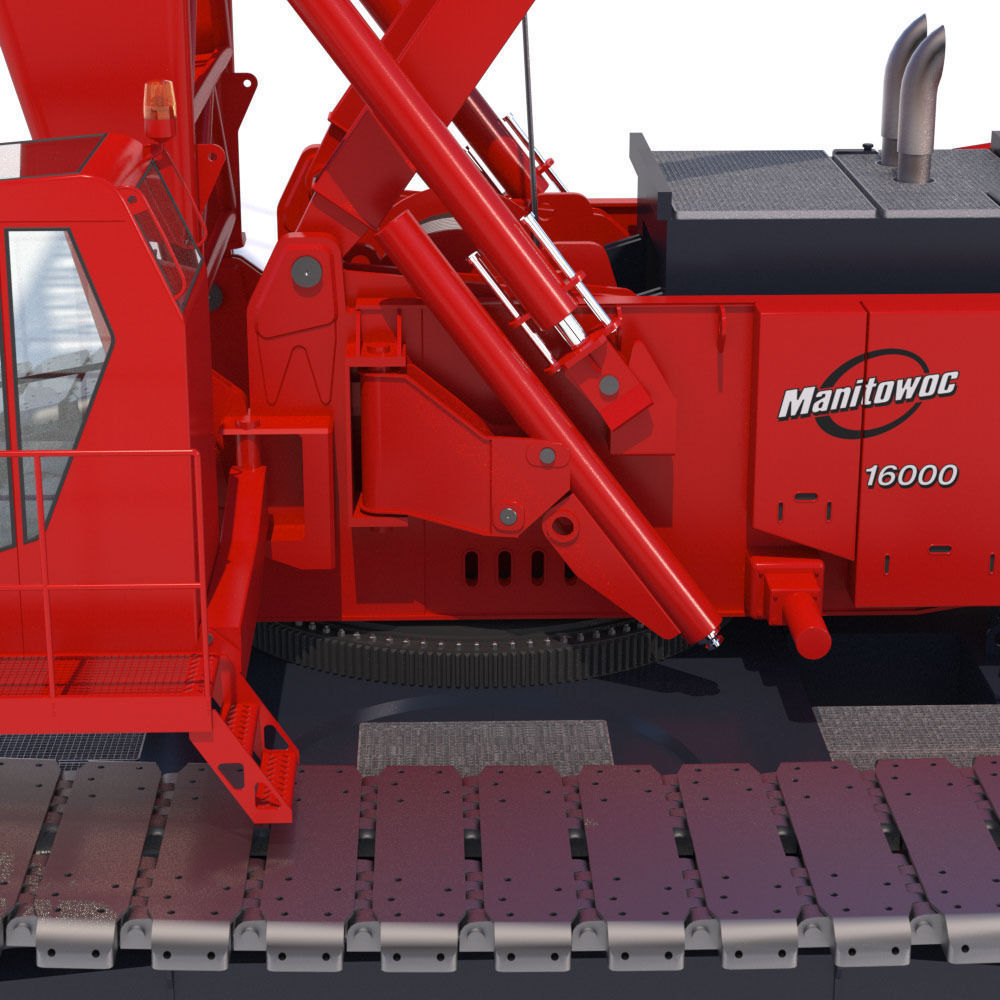 Crawler Crane Manitowoc 16000 3D model_18