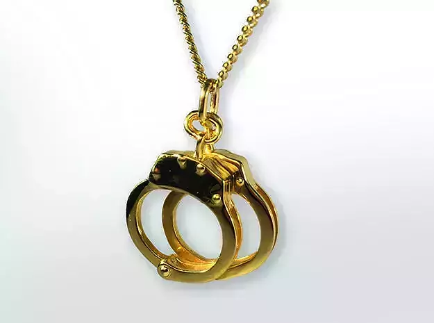 Handcuffs Pendant