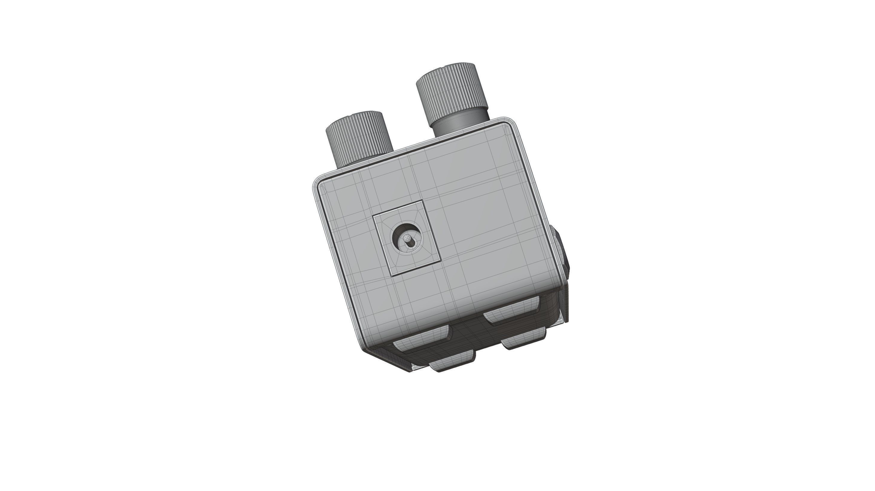 Aguilar Storm King Bass Distortion Fuzz Pedal 3D model_12