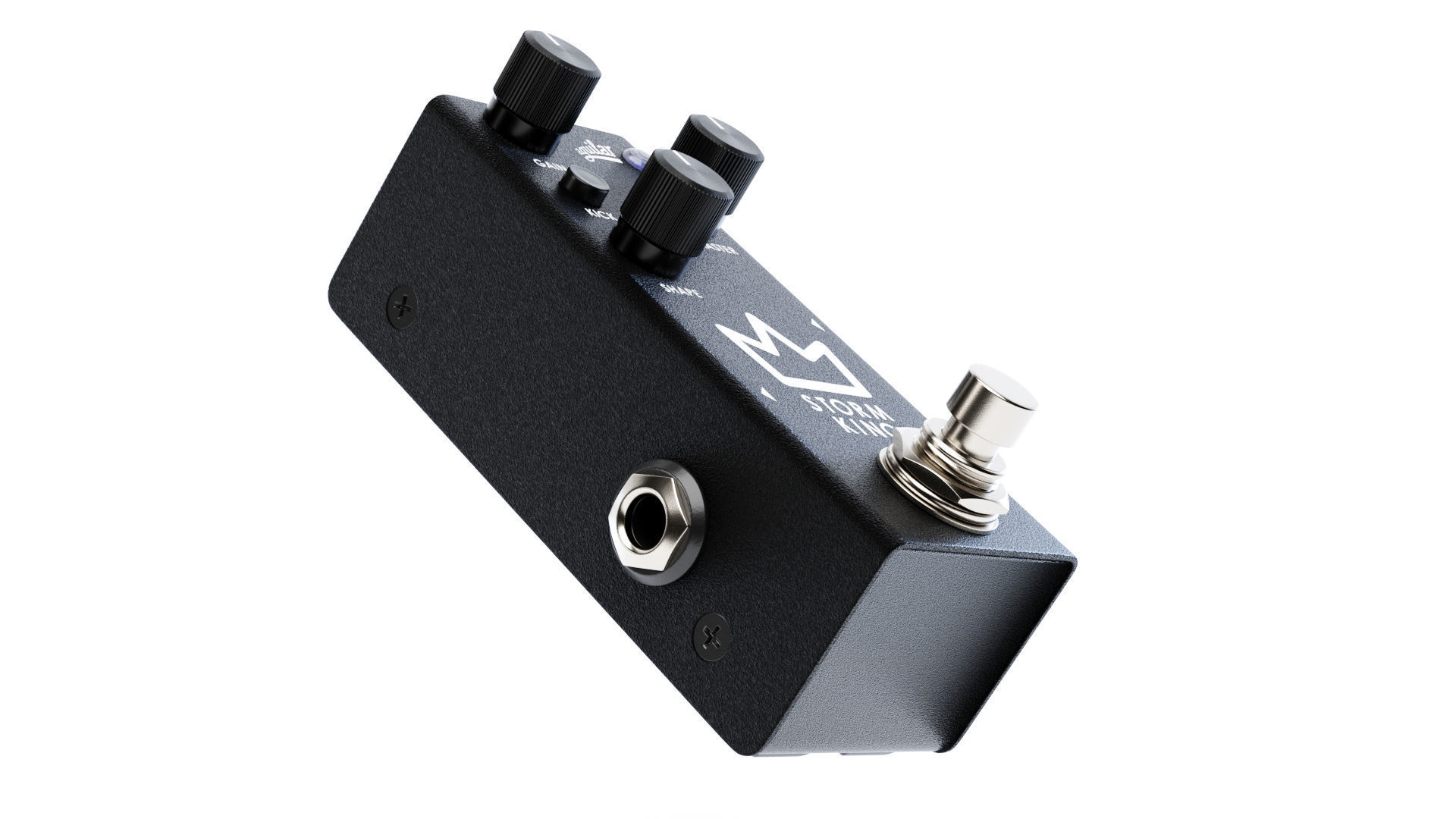 Aguilar Storm King Bass Distortion Fuzz Pedal 3D model_7