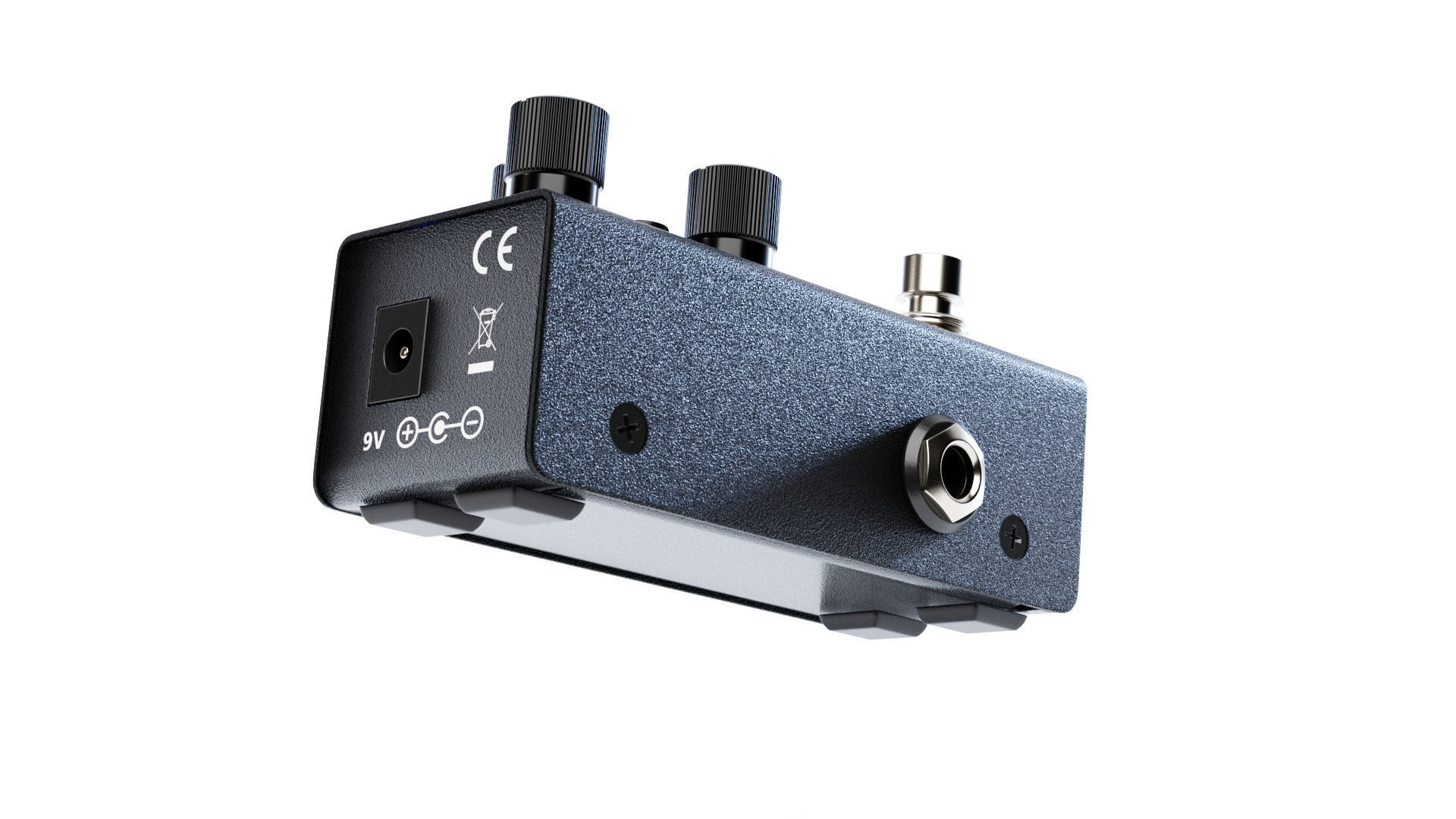 Aguilar Storm King Bass Distortion Fuzz Pedal 3D model_5