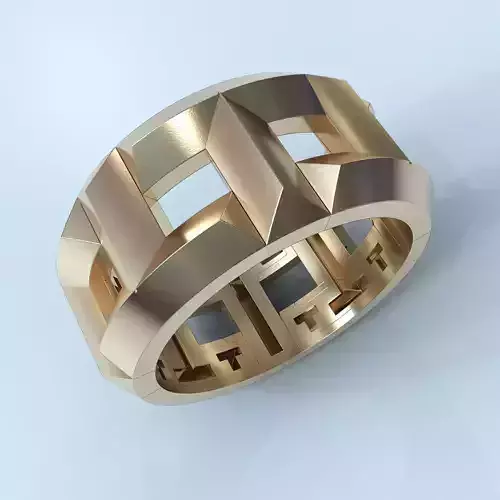 Tiffany ring sport women and men 3dmodel jewelry 3D print model