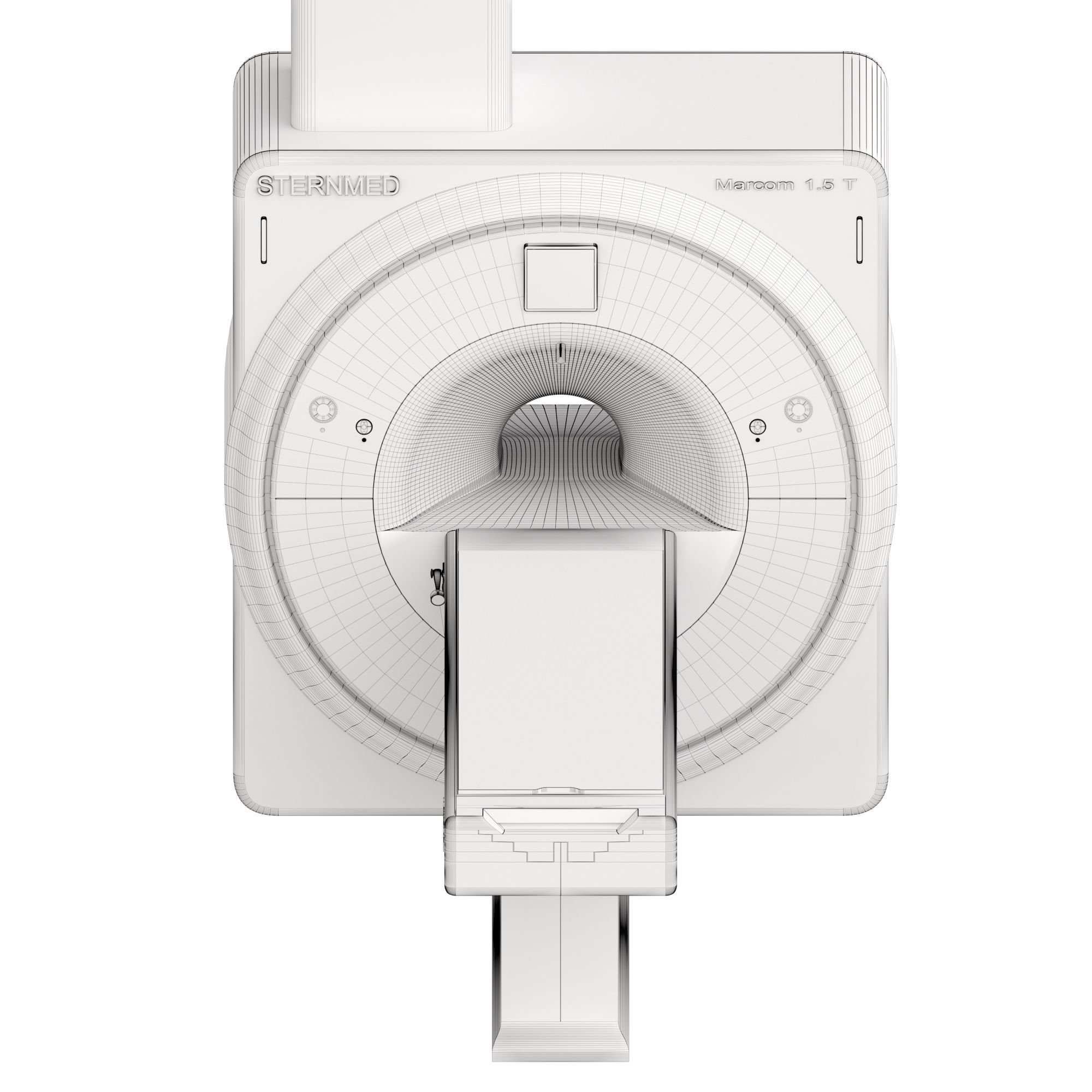 MRI Scanner 3D model_8