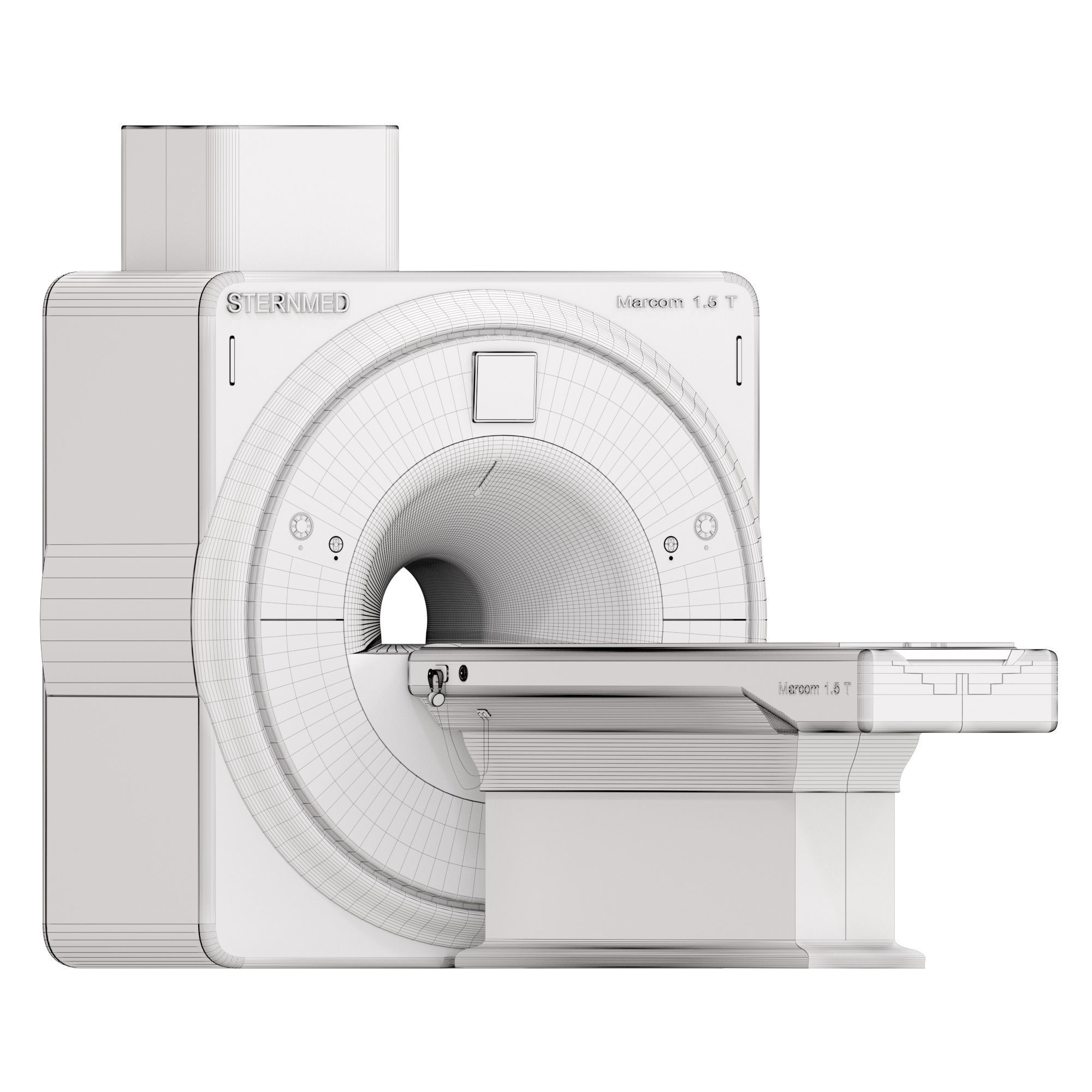 MRI Scanner 3D model_12