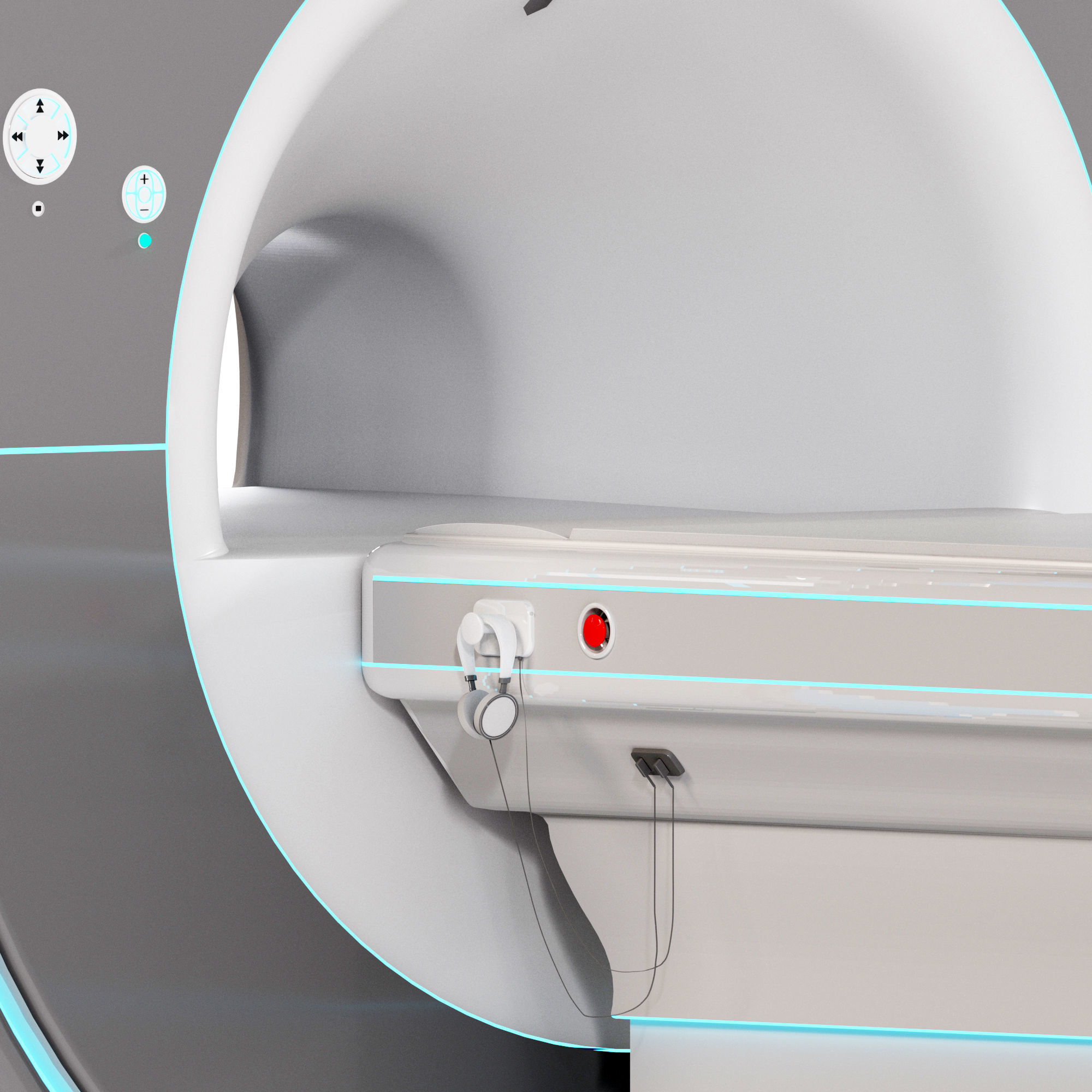 MRI Scanner 3D model_6