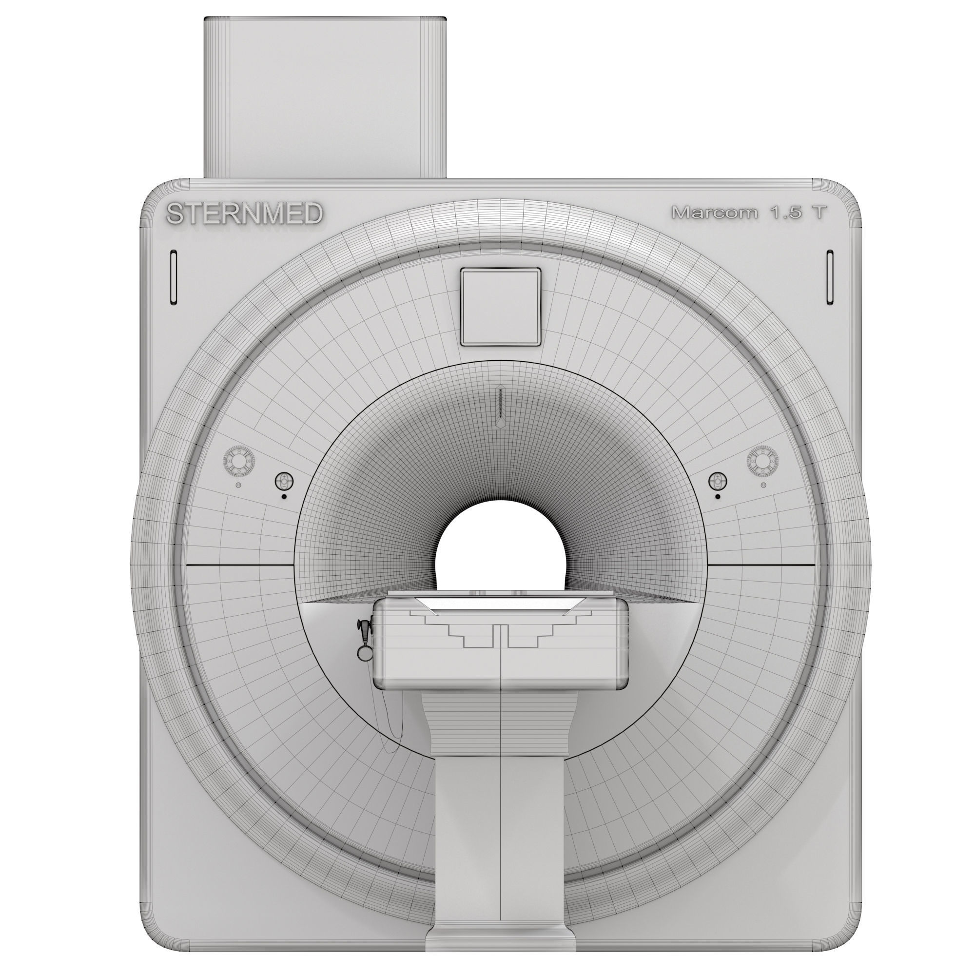 MRI Scanner 3D model_11
