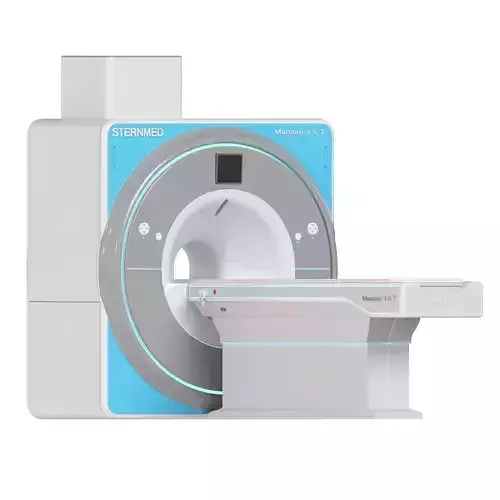 MRI Scanner 3D model