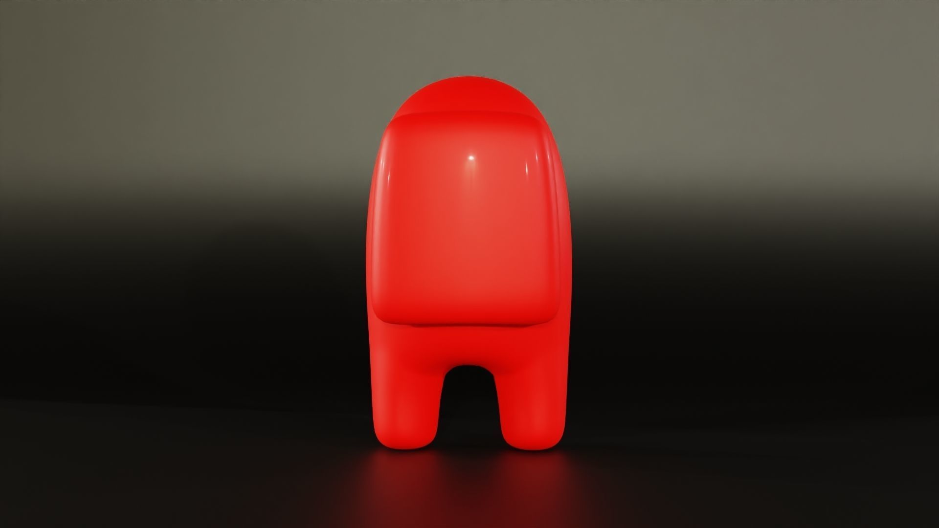 Among Us Character Low-poly 3D model_4