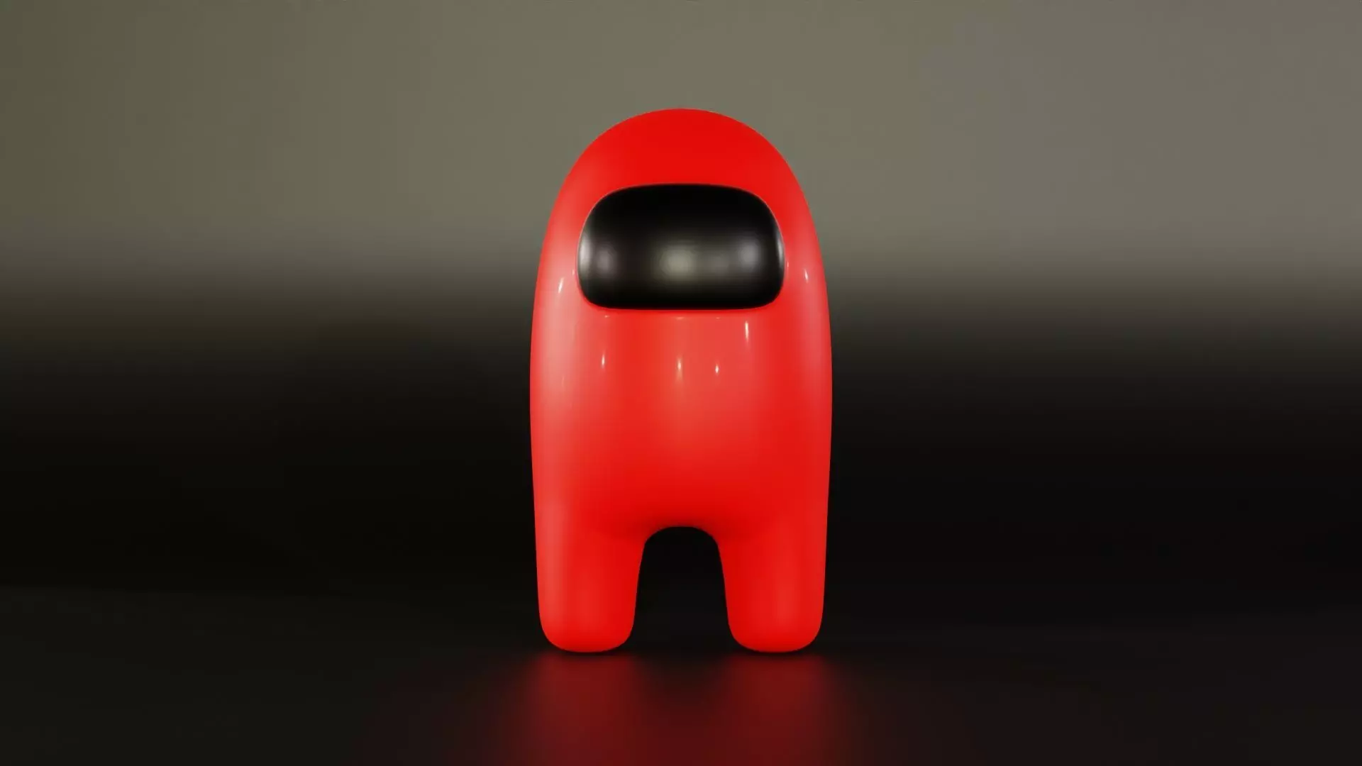 Among Us Character Low-poly 3D model_0