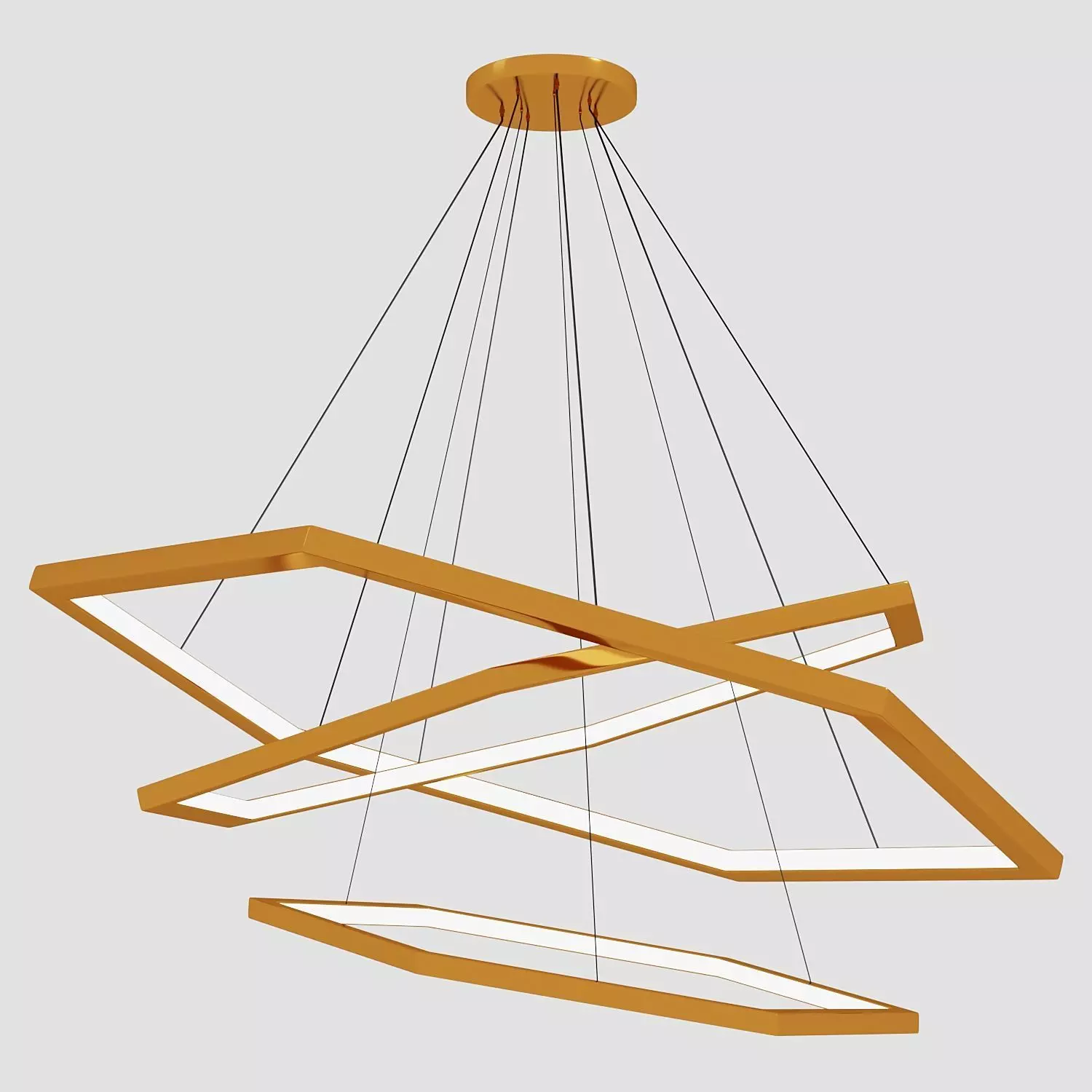 Modern Led Remote 3D model_0