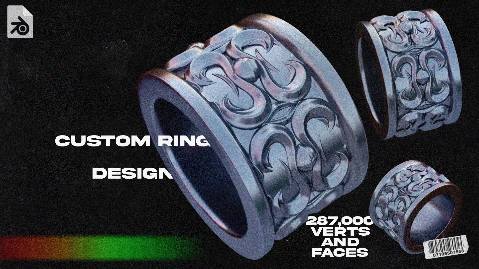 Ring Design 3D model_0