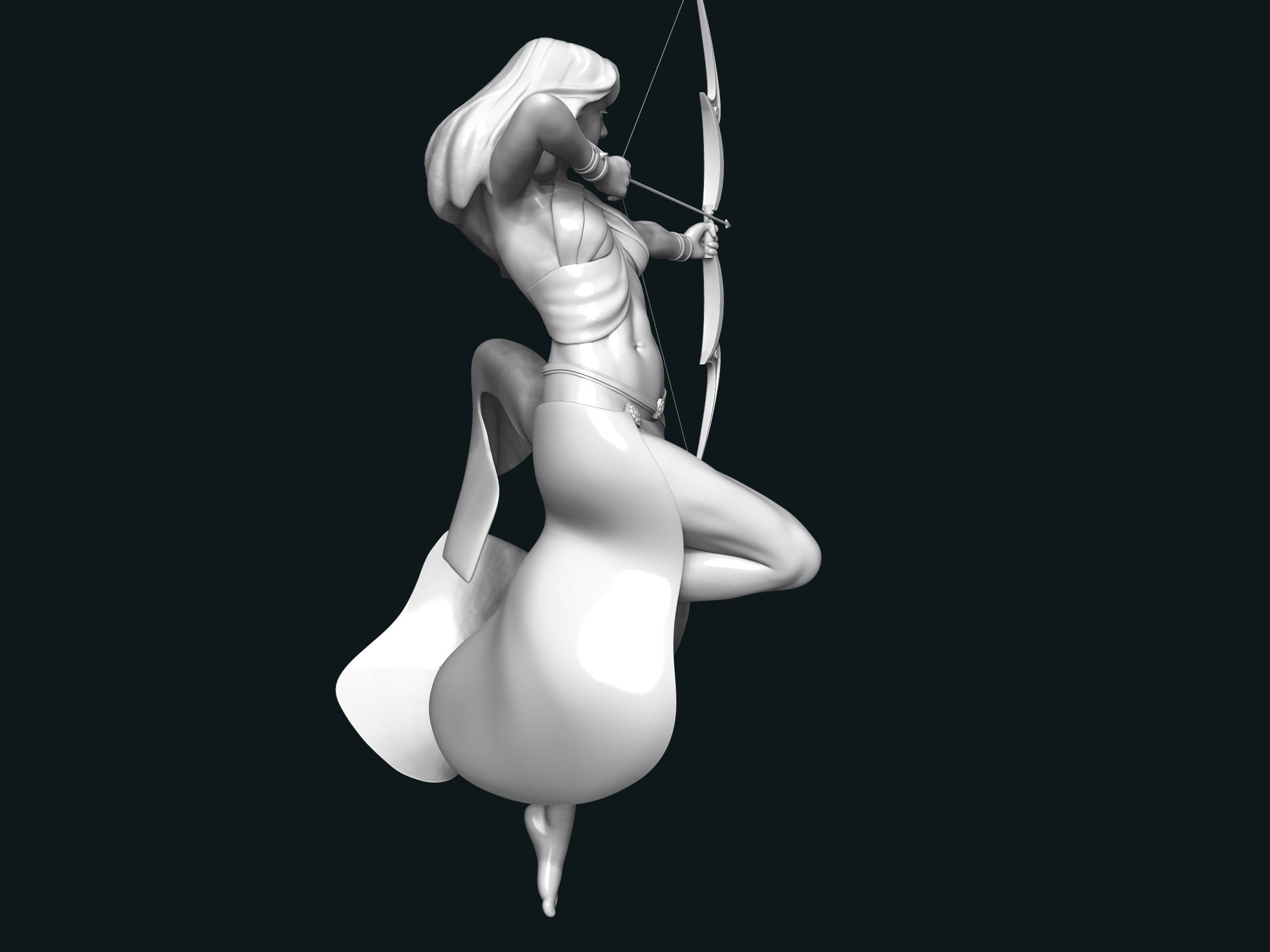 Archer 3D model_4
