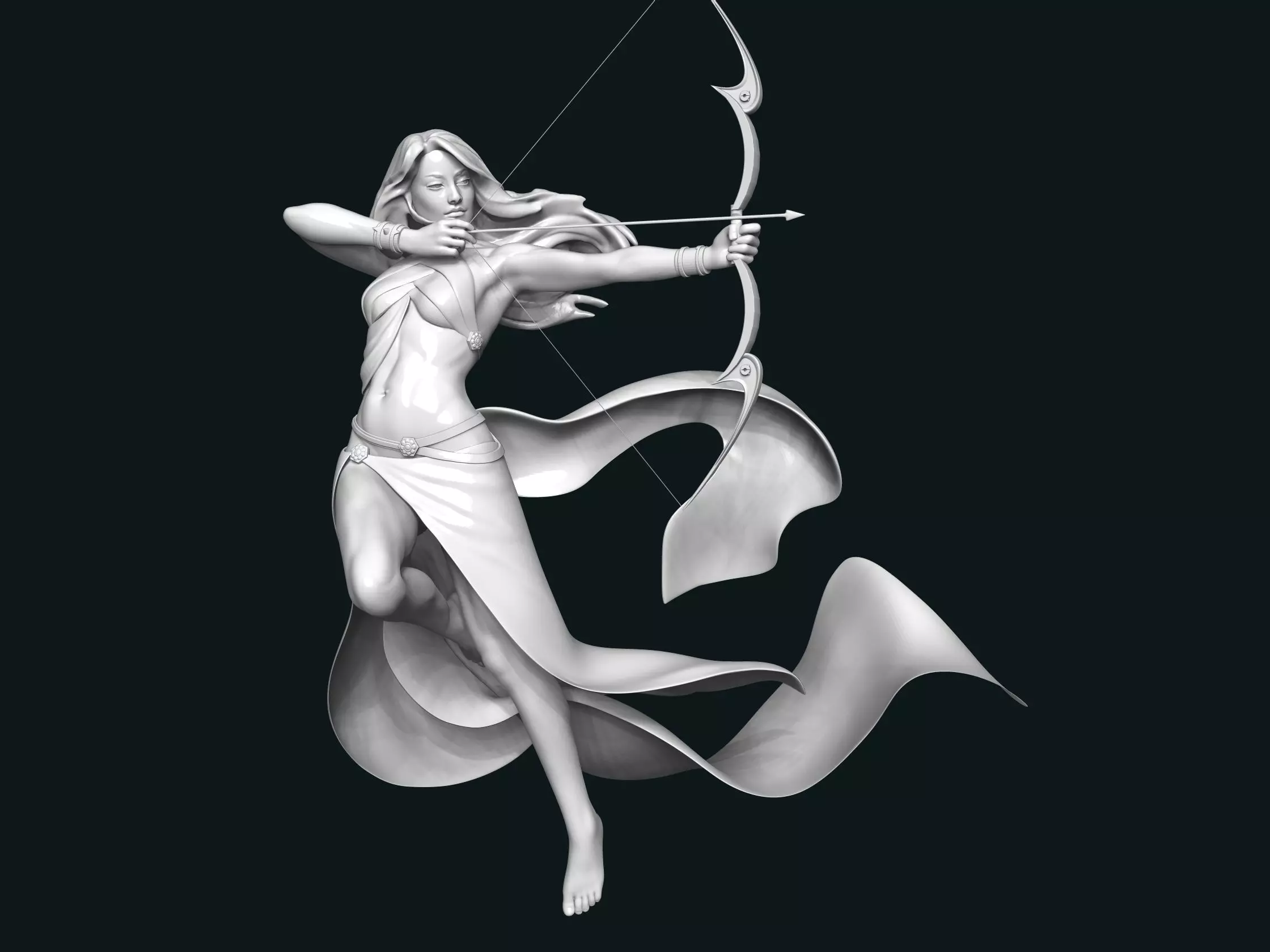 Archer 3D model_0