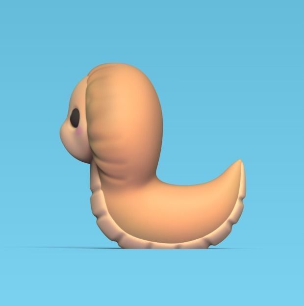 Cute Snake Naja 3D print model_2