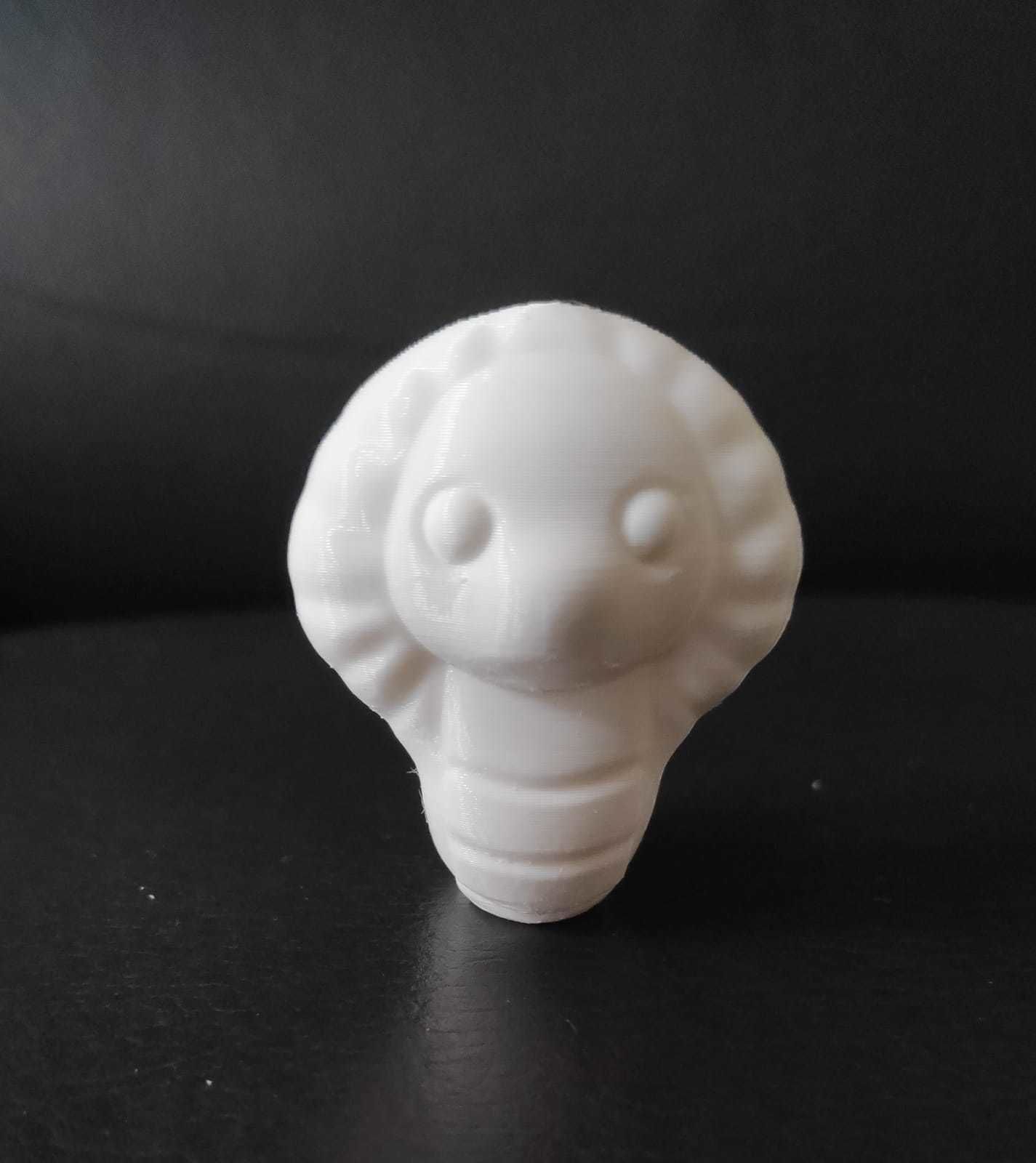 Cute Snake Naja 3D print model_4