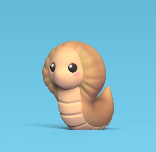Cute Snake Naja 3D print model_1