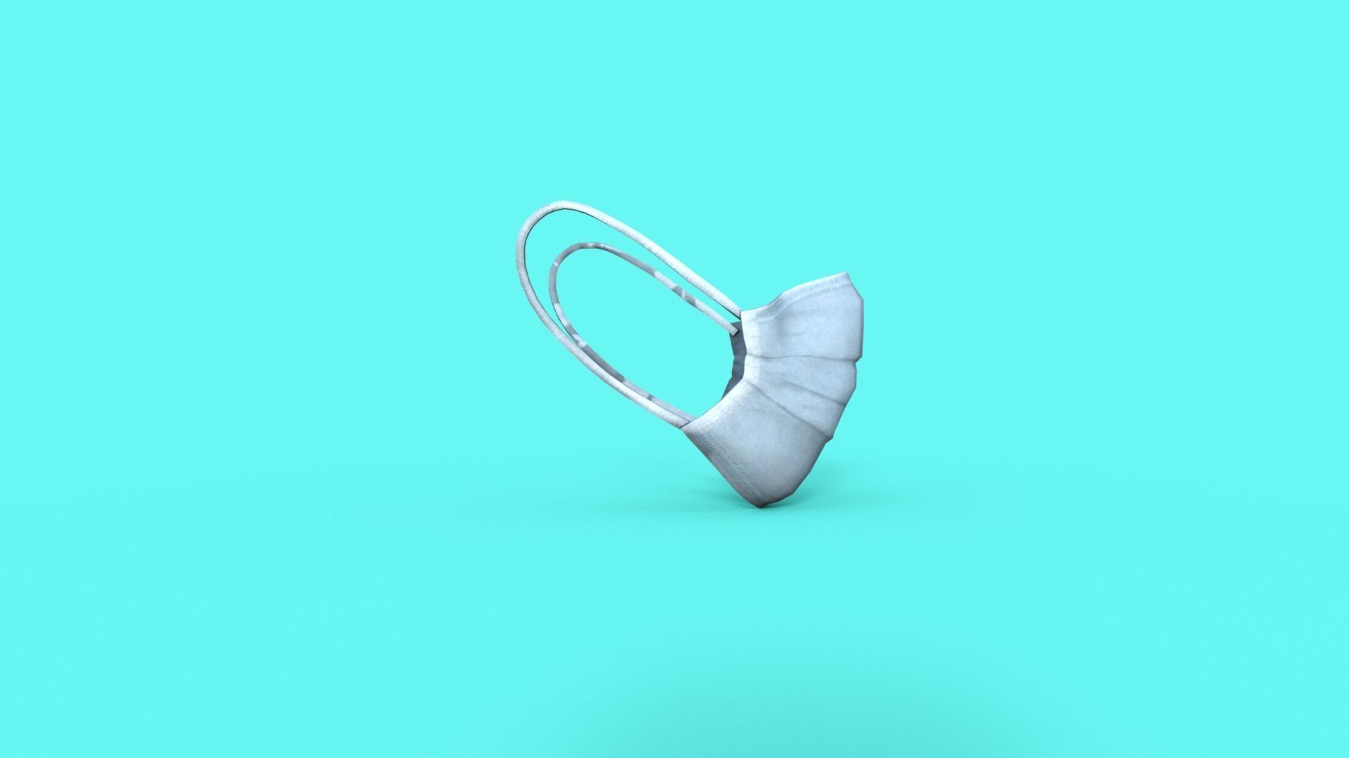 Medical Mask 3D model_13